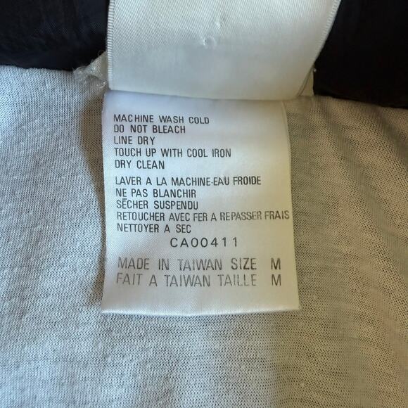 Vintage Adidas Trefoil 3-Stripes Black Windbreaker Jacket Men’s M - Picture 10 of 12